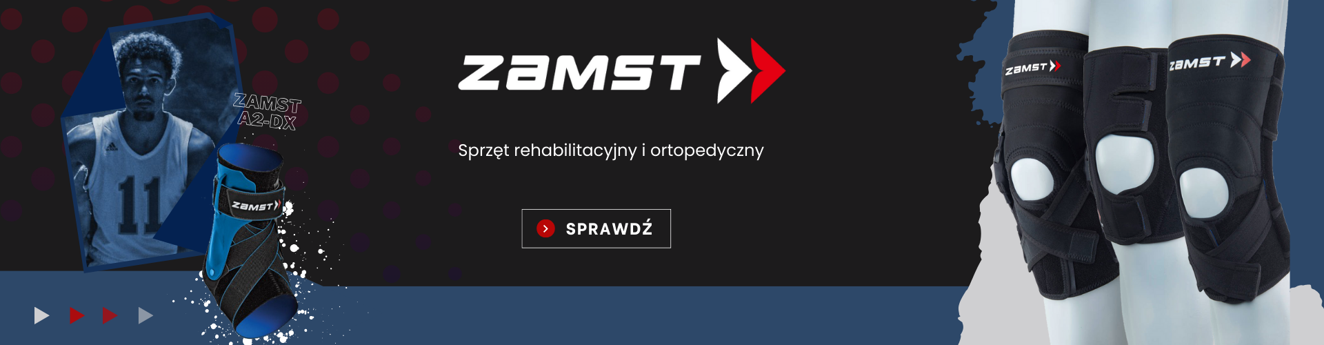 ZAMST SPRZĘT REHABILITACYJNY