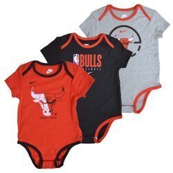 Body dla niemowląt dziecięce NBA Chicago Bulls 3PAK- EZ2I1BBMK-BUL