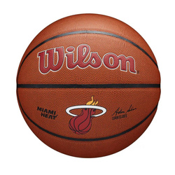 Piłka do koszykówki Wilson NBA Team Alliance Miami Heat - WTB3100XBMIA