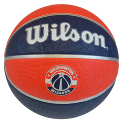 Piłka do koszykówki Wilson NBA Washington Wizards outdoor  - WTB1300WAS